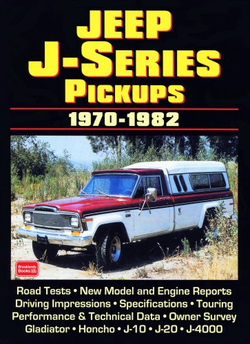 Jeep J Series Pickups, 1970-82 (Brooklands Road Tests)