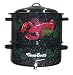 Kitchen & Housewares : Granite Ware 3-Piece 19-Quart Decorated Clam and Lobster Steamer with faucet