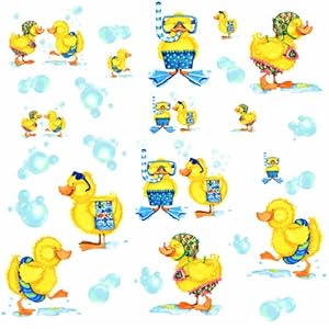 RoomMates RMK1261SCS Bubble Bath Peel & Stick Wall Decals RoomMates RMK1261SCS Bubble Bath Peel & Stick Wall Decals