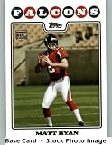 2008 Topps #331 Matt Ryan - Atlanta Falcons (RC - Rookie Card)(Football Cards)