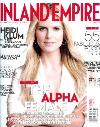Inland Empire Magazine - June 2007: Heidi Klum Cover