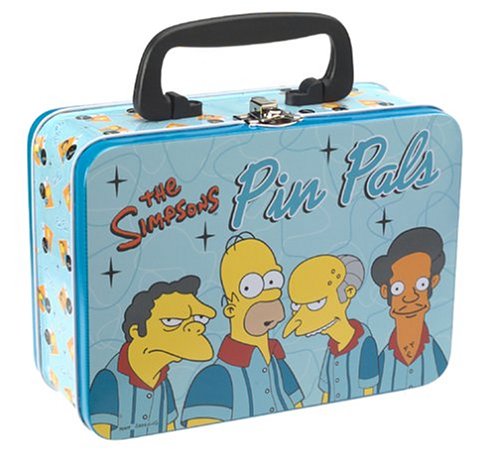 Childrens Toyshop  Toys : Simpsons Mini Lunchbox "Pin Pals"
