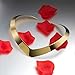 High Polished Stainless Steel Necklace Love Choker Heart Shape Tri-color Gold/ Rose Gold/ Silver Women Fashion Jewelry