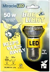 Miracle LED 605023 Bug Lite Bulb, Yellow
