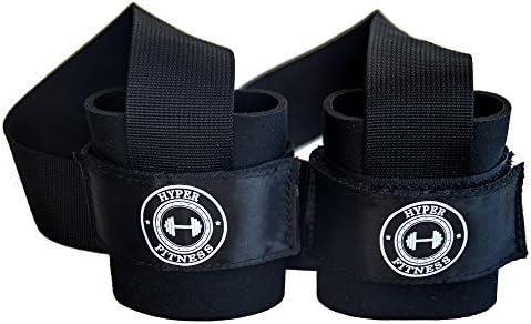Weightlifting Straps Neoprene Padded Lifting Straps for Powerlifting Bonus Resistance Band