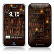 Library Design Protector Skin Decal Sticker for Apple 3G iPhone / iPhone 3GS 3G S