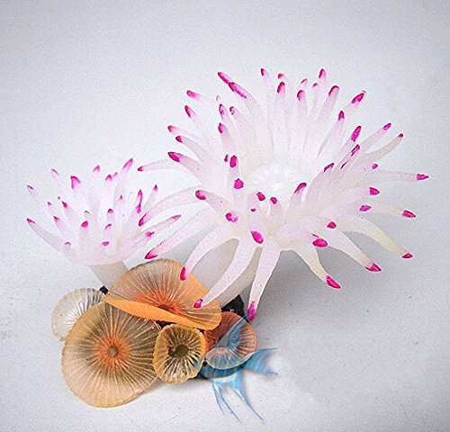 Lesypet ® aquarium fish tank silicone sea anemone arti…