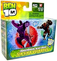 Ben 10 Transforming Alien Rocks – SixSix, Vulkanus