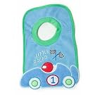 Baby Boy Little Racer Design Pop Over Bib (One Size) (Blue)