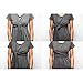 sofsy Soft-Touch Rayon Blend Tie Front Nursing Maternity Fashion Top (Small, Charcoal)