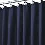 InterDesign York Shower Curtain, Navy
