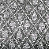 Linear Yard - Suited Silver Dollar Holdem Poker Table Cloth