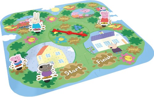 Imagen 2 de Disney Muddy Puddles - Juego de mesa sobre Peppa Pig y los charcos de barro