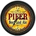 Pifer 's Beer and Ale Black Cascading Pub Style Wall Clock