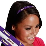 NFL Minnesota Vikings 3-Pack Elastic Headbands
