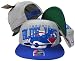 Toronto Blue Jays Gray/Blue Big Logo Snapback Adjustable Plastic Snap Back Hat / Cap