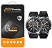 Supershieldz [2-Pack] for Samsung Galaxy Watch (46mm) / Gear S3 Frontier Tempered Glass Screen Protector, Anti-Scratch, Anti-Fingerprint, Bubble Free, Lifetime Replacement