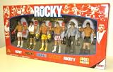 ROCKY 6-PACK EXCLUSIVE 30TH ANNIVERSARY COLLECTORS BOX SET Rocky Boxing Action Figures