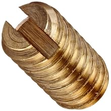 Brass Vee Jewel Assembly Rigid .250" Length , Angle 80 / 85 Degrees , Vee Depth .015" / .020" , #5-40 UNC-2 Thread