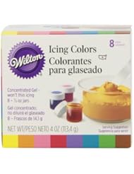 Kitchen: Wilton Set of 8 Icing Colors - Wilton