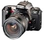Minolta Maxxum HTsi 35mm SLR Camera Kit w/ 28-80mm & 75-300mm Lenses, Silver