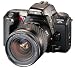 Minolta Maxxum HTsi 35mm SLR Camera Kit w/ 28-80mm & 75-300mm Lenses, Silver