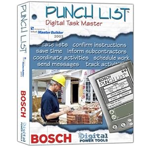 Bosch Punch List Digital Task Master, Master Builder 2003 Version BDPTPLMB Bosch Punch List Digital Task Master, Master Builder 2003 Version BDPTPLMB