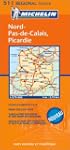 Carte routi�re : Nord-Pas-de-Calais,...