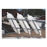 Taylor Made Products Stainless Steel Boat Fender Rack (Up to 7' Fenders, 3-Unit)