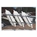 Boat Racks - Taylor Made Products Stainless Steel Boat Fender Rack (9" to 11" Fenders, 3-Unit)