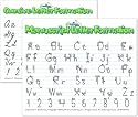 A Reason for Handwriting Writing Cursive / Manuscript Desk Cards (A Reason For Handwriting)