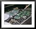 Aerial View of Melbourne Tennis Centre, Melbourne, Australia Framed Art Poster Print by Christopher Groenhout, 31x25
