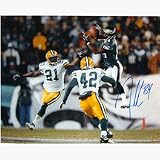 Freddie Mitchell Autographed 4th and 26 Catch 8 x 10 Photograph (Unframed)