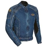 Cortech DSX Denim Blue Motorcycle Jacket - Size : 2XL