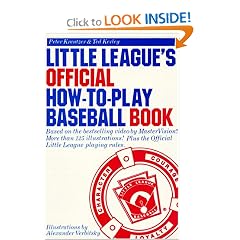Little League Official How-To-Play Baseball Book