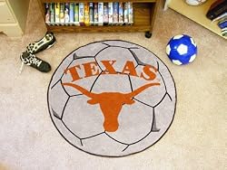 Texas Longhorns 29" Round Soccer Ball Floor Mat (Rug)