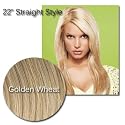 Jessica Simpson Hair Do - 22 inch Straight Clip-In Hair Extensions - Golden Wheat Blonde