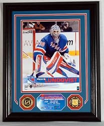 Henrik Lundqvist New York Rangers Photomint - Plaque