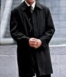 Three-Quarter Length Tri-Blend Raincoat