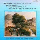 Hummel: Piano Quintet; Schubert: Notturno; Mendelssohn: Sextet