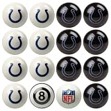 Indianapolis Colts NFL Home vs. Away Billiard Balls Full Set (16 Ball Set) by Imperial International