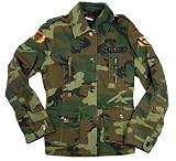 Women's Vintage Woodland M-65 Jacket - Available in 5 Sizes