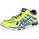 Asics Men's Gel-Volleycross Revolution Mt Volleyball Shoe,Flash Yellow/Royal,16 M US