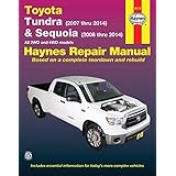 toyota tundra 2007 thru 2014  sequoia 2008 thru 2014 all 2wd and 4wd models haynes repair manual