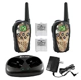 Midland LXT345VP3 22 Channel 20-Mile GMRS with Camo Face Plate and Rechargeable Batteries and Dual Desktop Charger, Pair