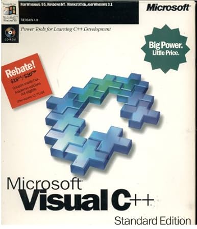 Microsoft Visual C++ Standard Edition - Version 4.0