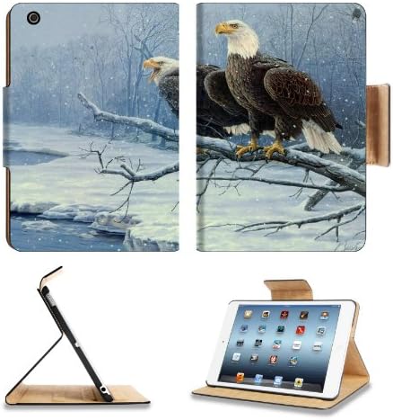 Nature Winter Birds Eagles Pair Apple Ipad Mini Retina Display Flip Case Stand Smart Magnetic Cover Open Ports Customized Made to Order Support Ready Premium Deluxe Pu Leather 8 Inch (205mm) X 5 1/2 Inch (140mm) X 11/16 Inch (17mm) MSD Ipad Mini Retina 2 Professional Ipadmini Cases Ipad_mini Accessories Graphic Background Covers Designed Model Folio Sleeve HD Template Designed Wallpaper Photo Jacket Wifi 16gb 32gb 64gb Luxury Protector