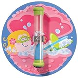 Mermaid Hourglass Tooth Brush Timer - DISCONTINUED with suction cup