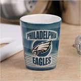 Philadelphia Eagles Green End Zone Ceramic Shot Glass