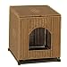 Mr. Herzher's Jumbo Decorative Litter Pan Cover - Dark Brown